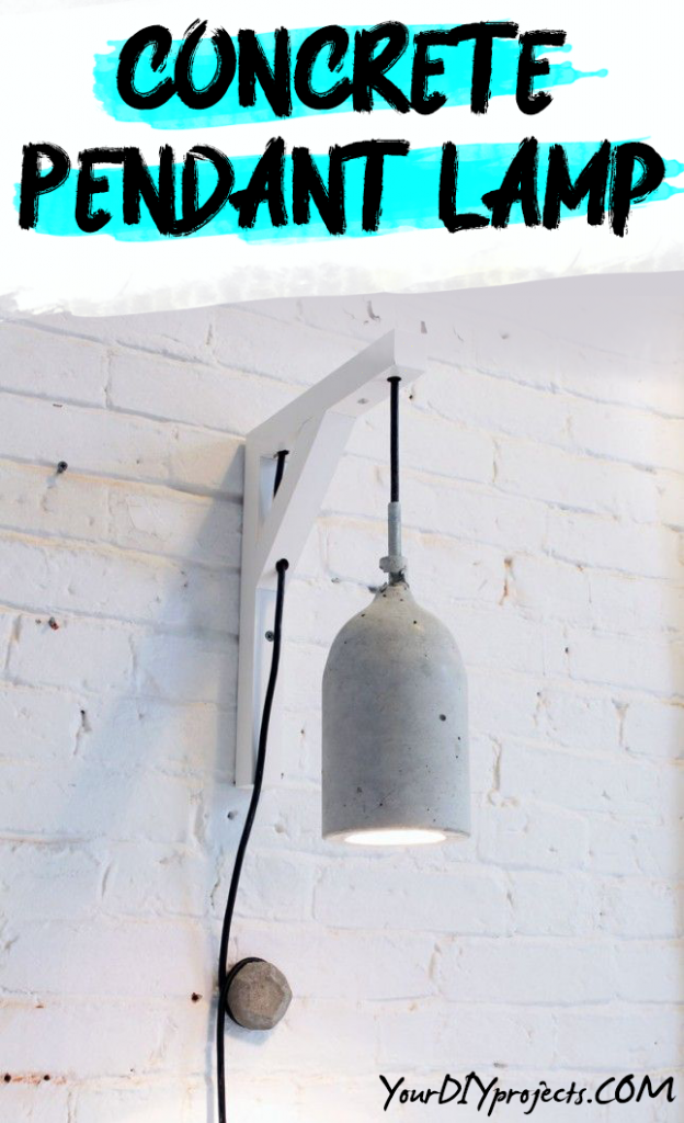 Concrete Pendant Lamp DIY