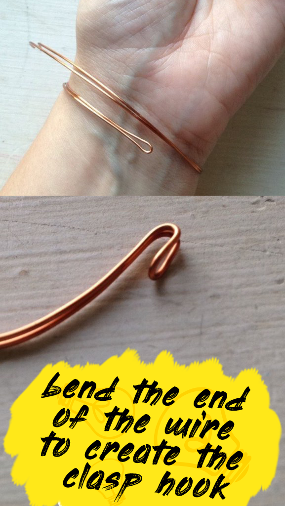 Copper Wire Heart Bracelet in Under 5 Minutes
