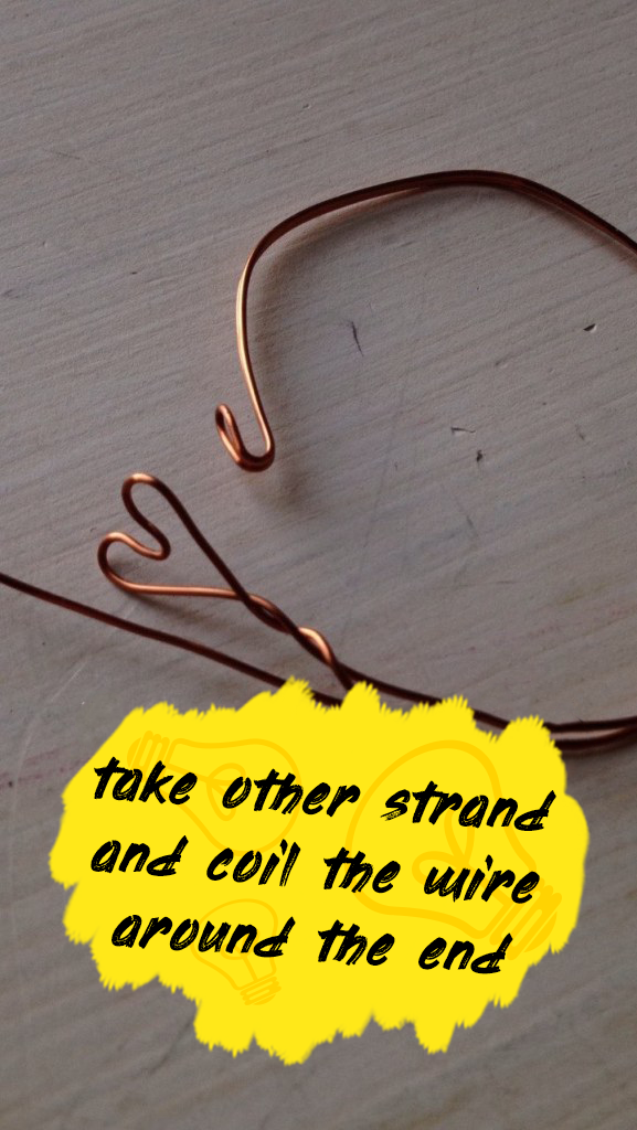 Copper Wire Heart Bracelet in Under 5 Minutes