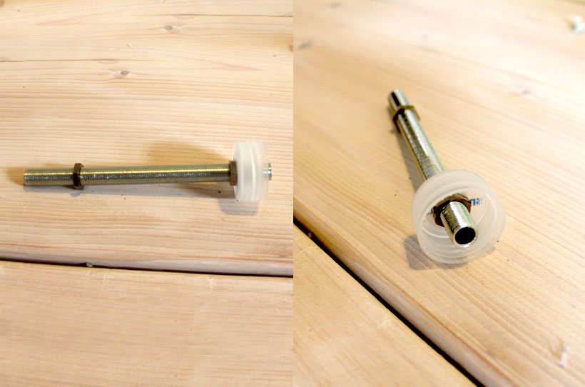 Concrete Pendant Lamp Bottle Caps